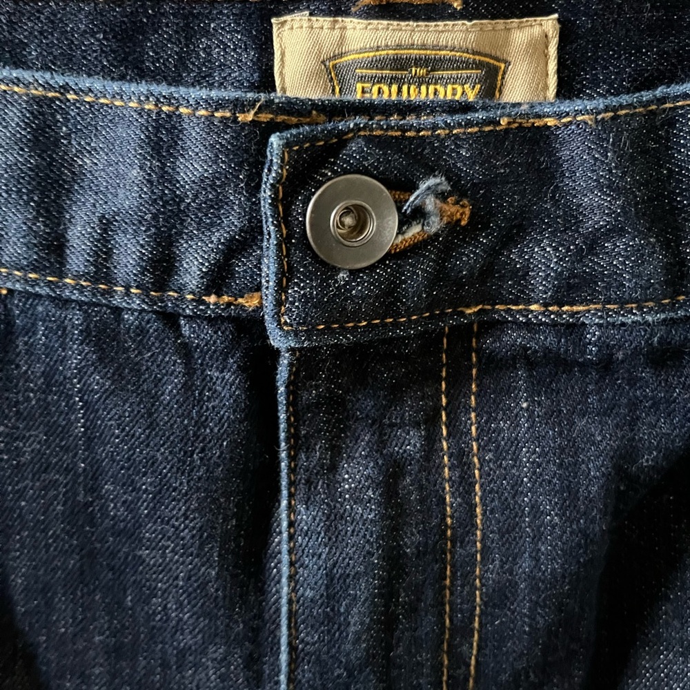 The Foundry Supply Co Big & Tall Jeans | Waist 48 | 100% Cotton | Relaxed Fit - Picture 3 of 14